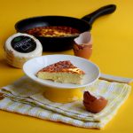 Frittata soffice al formaggio con tartufo