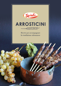 Arrosticini abruzzesi in tutte le salse - Il ricettario che ho creato per Spiedì srl