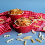 Pasta al forno con pomodorini secchi e ricotta