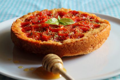 Torta salata di pomodori