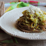 Tagliatelle di avena con cavolo cappuccio e Pecorino Romano DOP